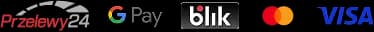 Dostępne metody płatności.
